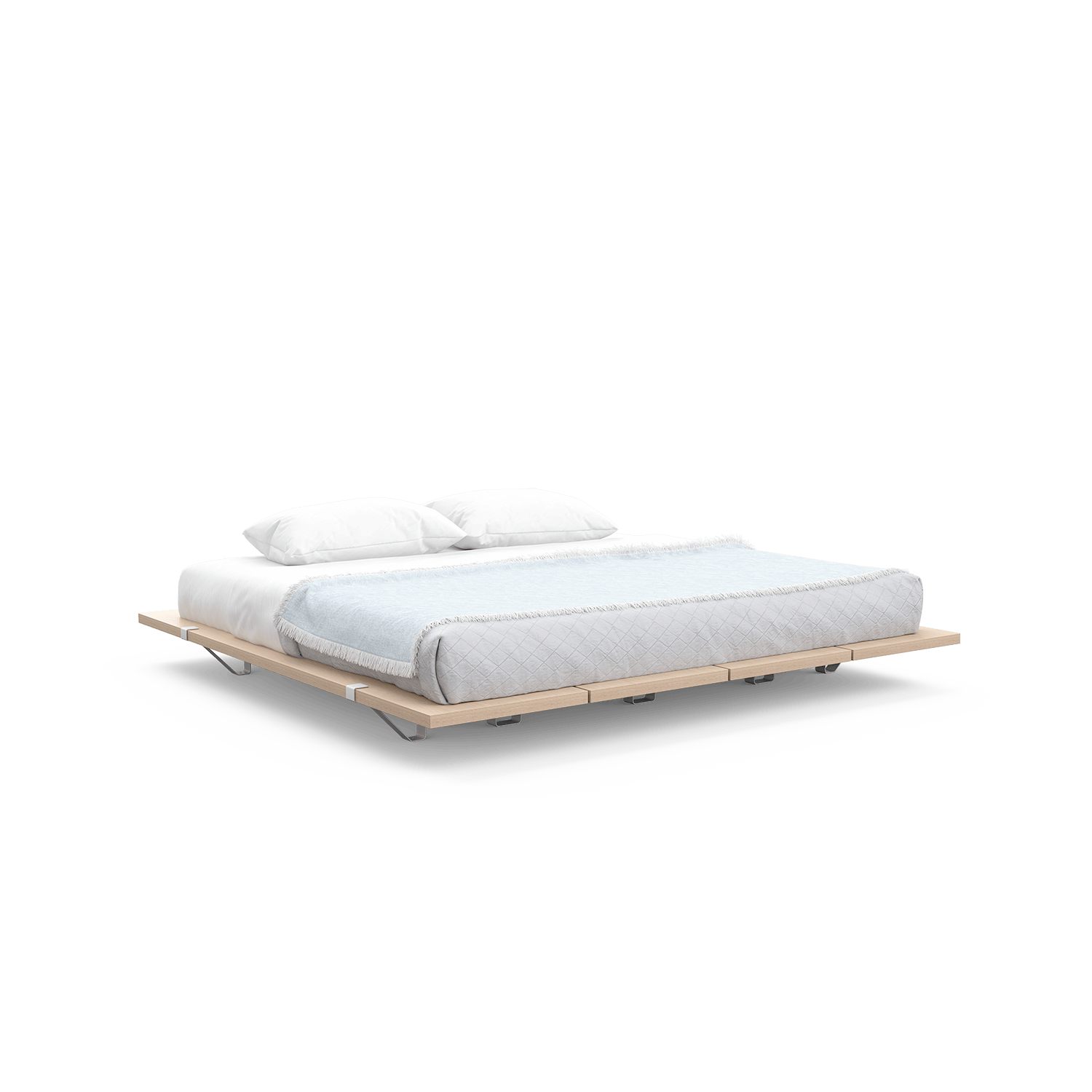 Floyd Bed Framework ホワイト クイーン ベッド 寝具