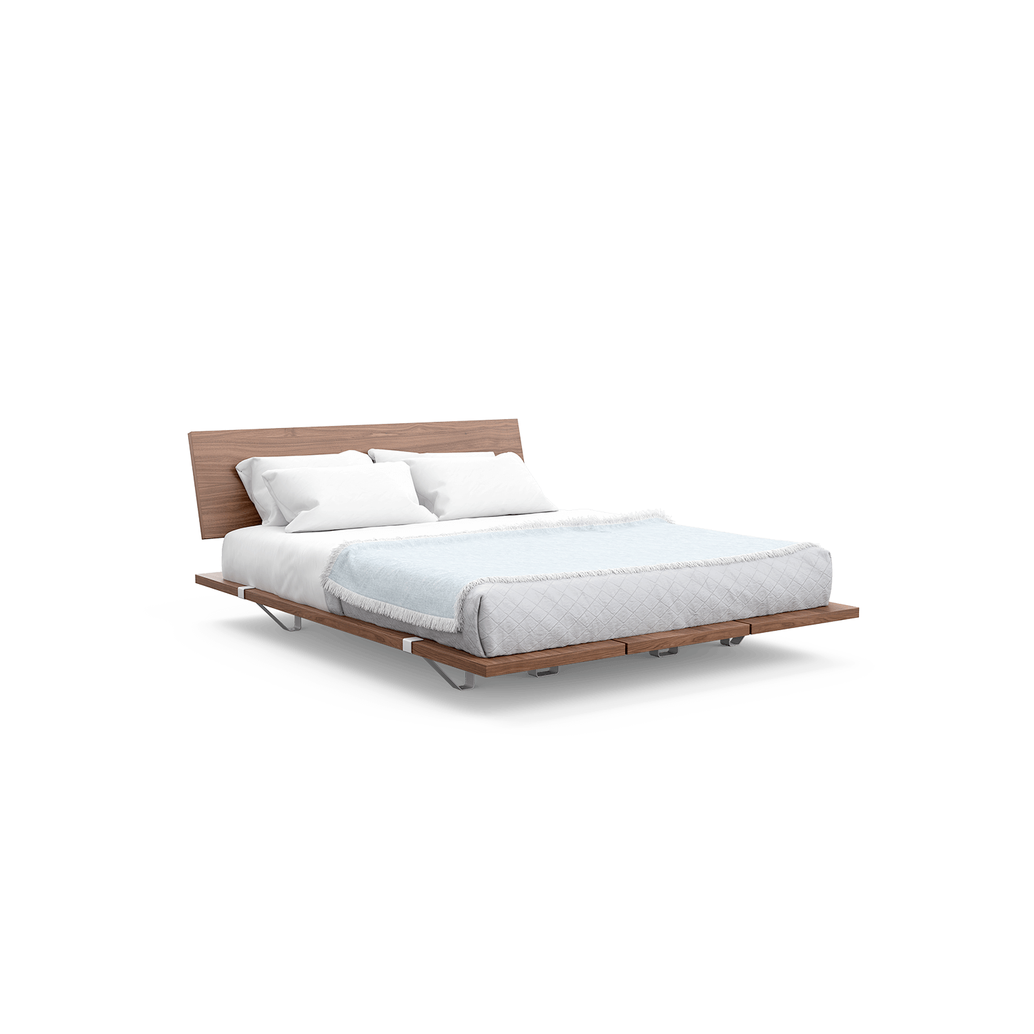 Platform Bed Frame with Headboard