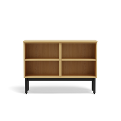 Two Unit Dresser - Two Open Shelf Unit Maple