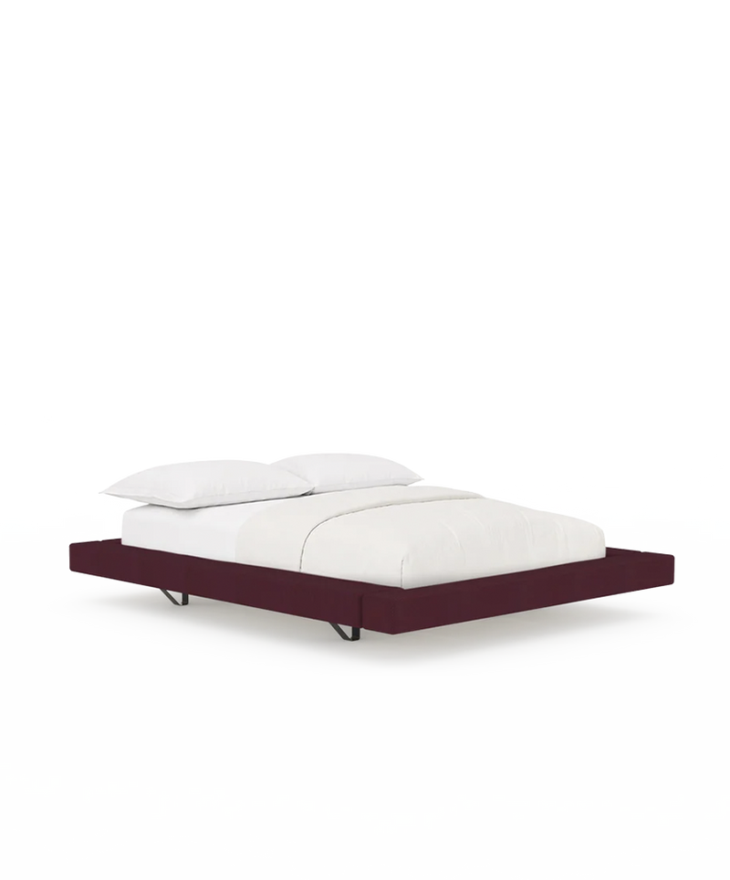 The Floyd Bed — Upholstered, Original in 'Raspberry'