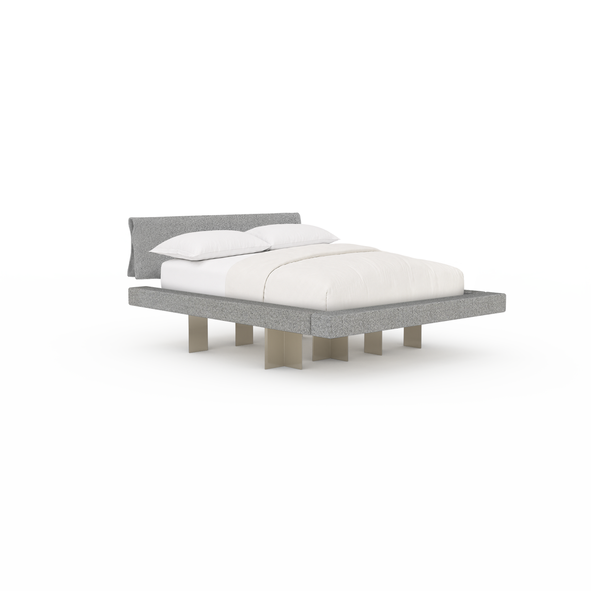 The Floyd Bed — Upholstered, Lift Off