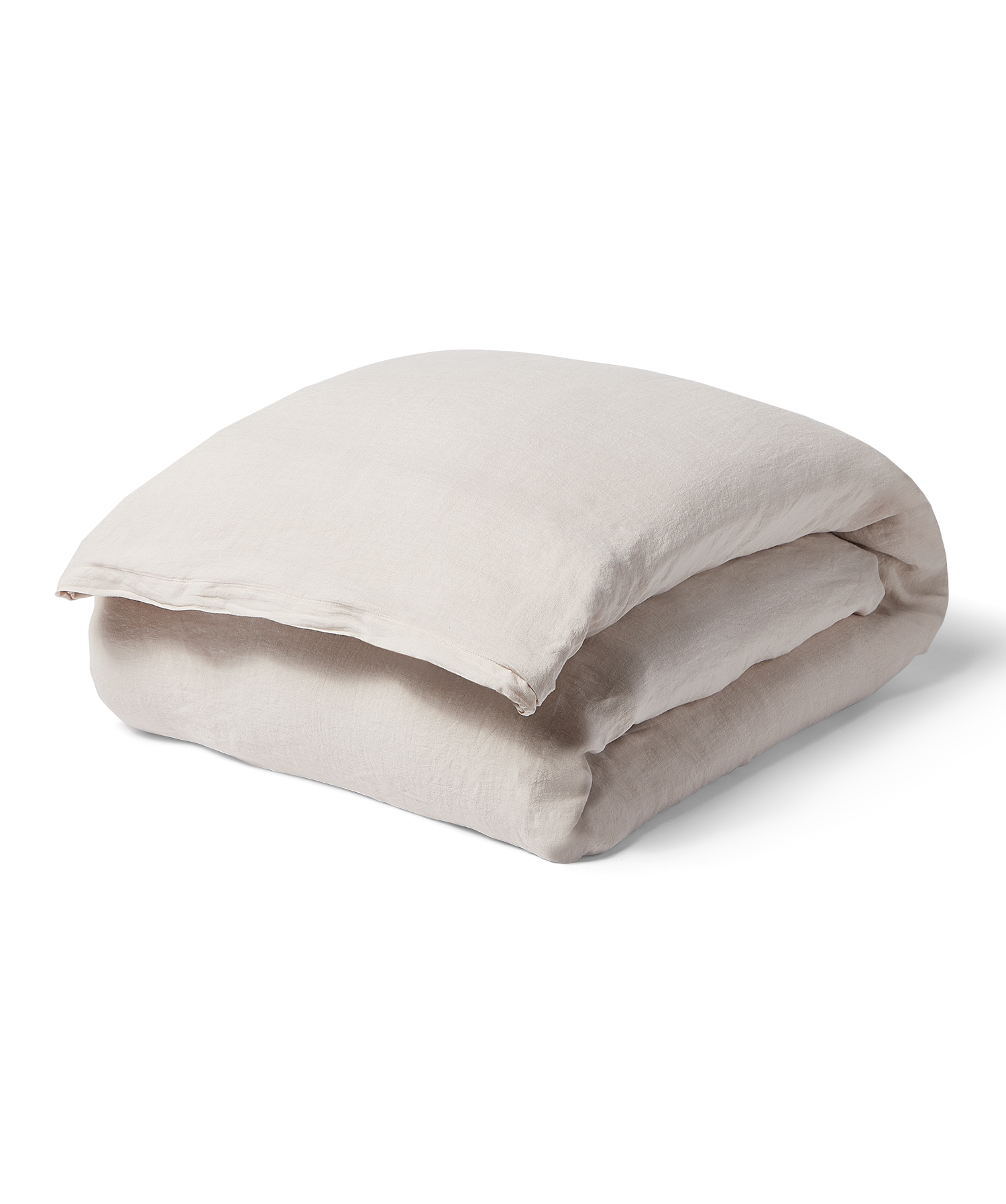 RIZE-Fedex Linen Duvet Cover - Full/Queen - Stone at Floyd Home