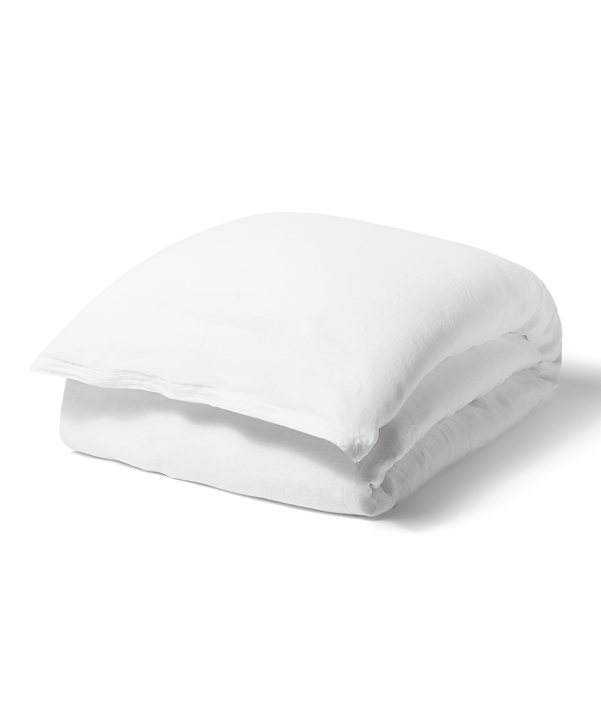 Linen Duvet Cover - Full/Queen - White