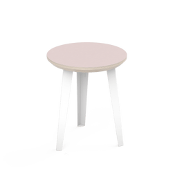 The Side Table - Small Blush/White